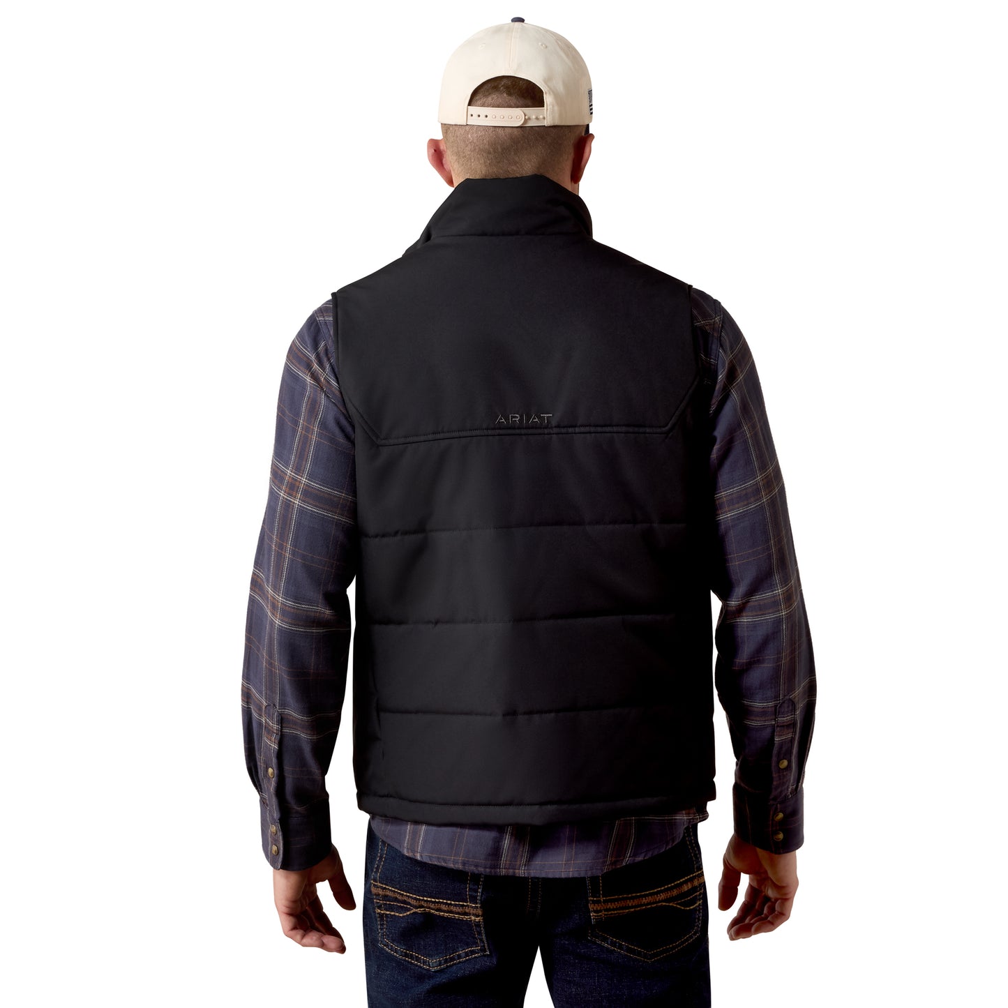 Ariat Men's Titan Black Full Zip Insulated Vest 10081914