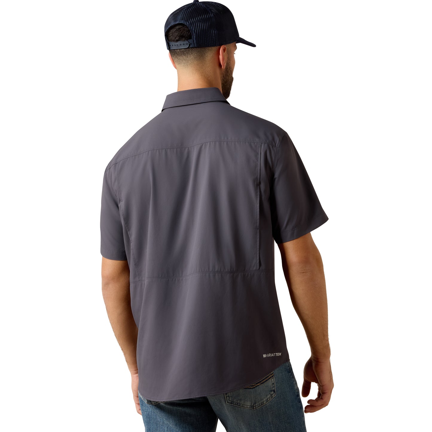 Ariat Men's VentTEK Outbound Charcoal Classic Fit Shirt 10081916