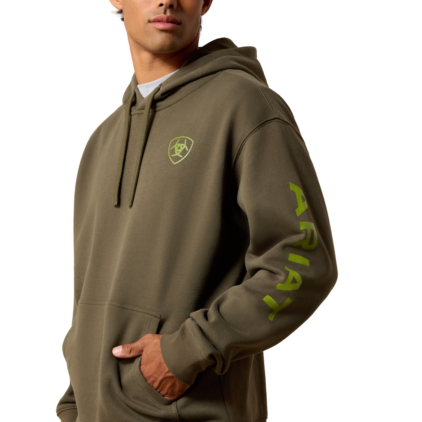 Ariat Men's Grape Leaf Logo Hoodie 10081922