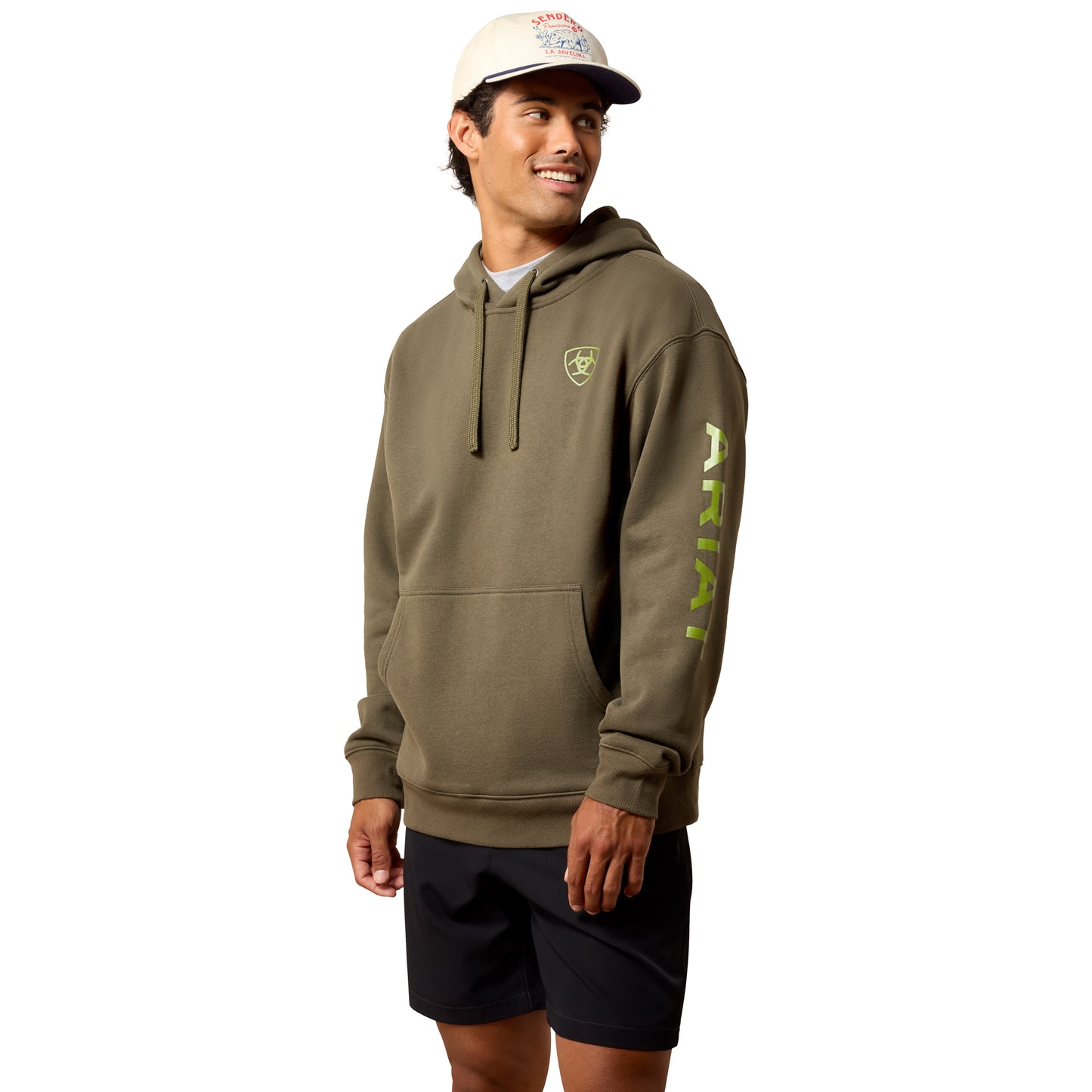 Ariat Men's Grape Leaf Logo Hoodie 10081922