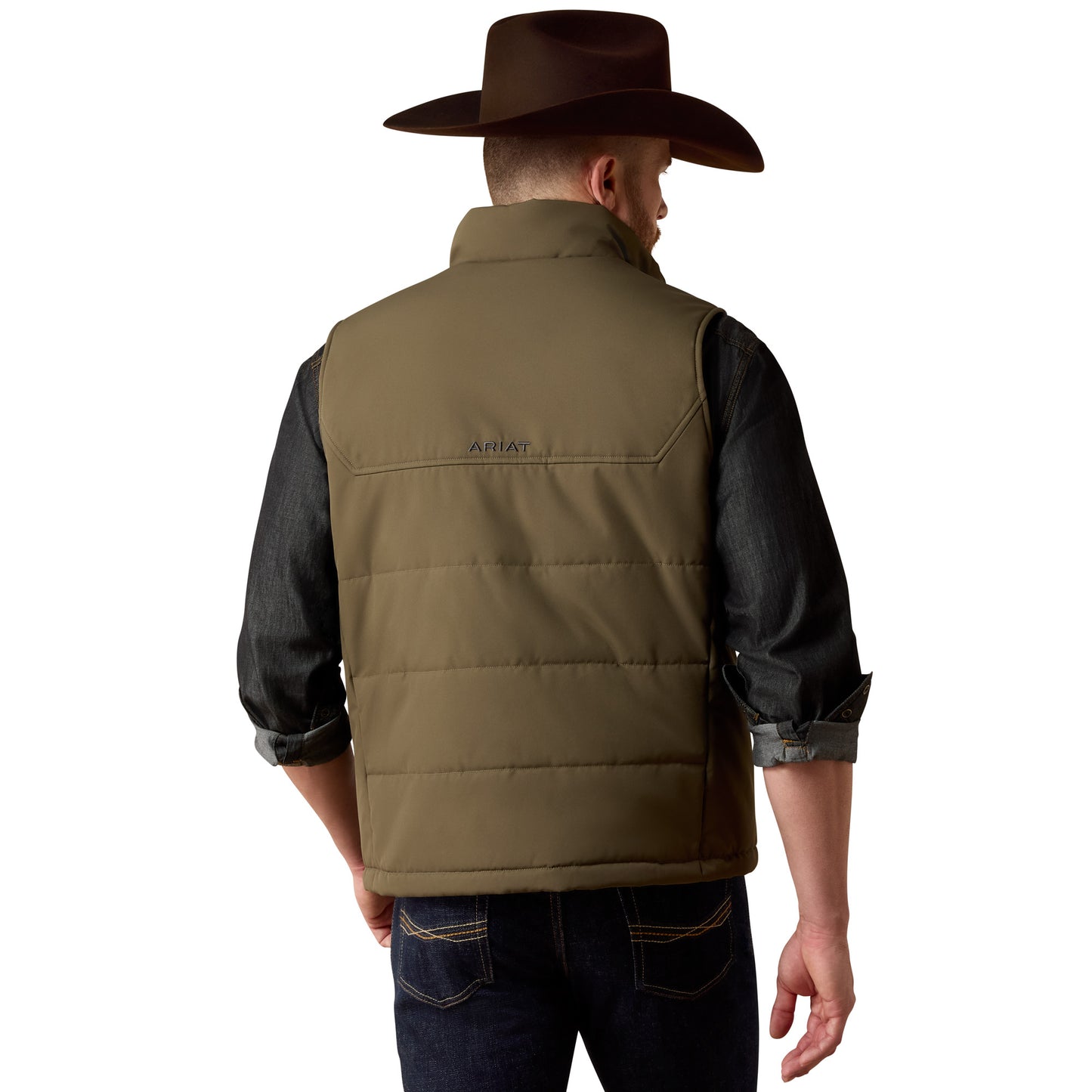 Ariat Men's Titan Grape Leaf Full Zip Insulated Vest 10081923