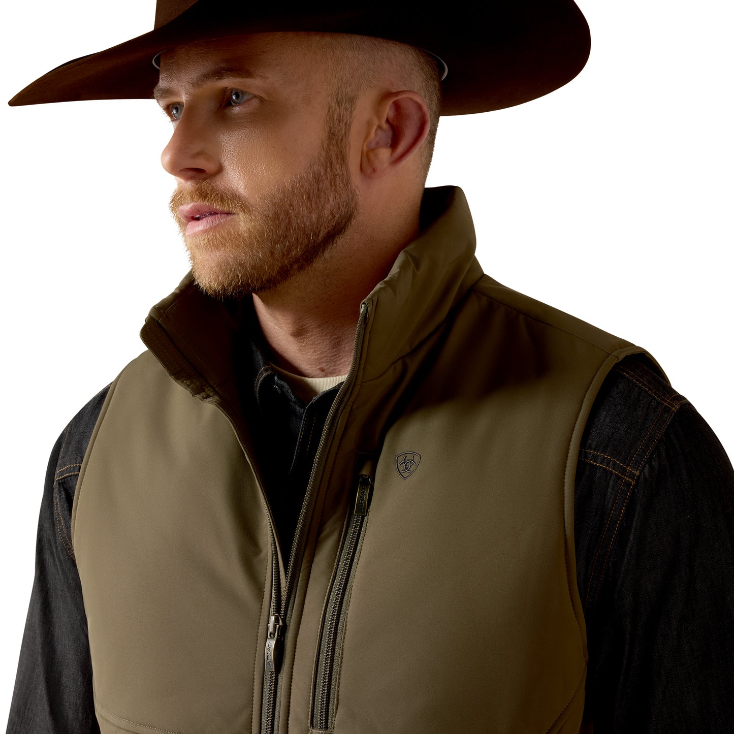 Ariat Men's Titan Grape Leaf Full Zip Insulated Vest 10081923