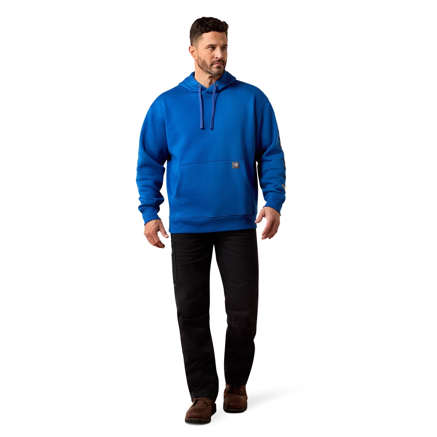Ariat Men's Rebar True Blue Workman Graphic Hoodie 10078985
