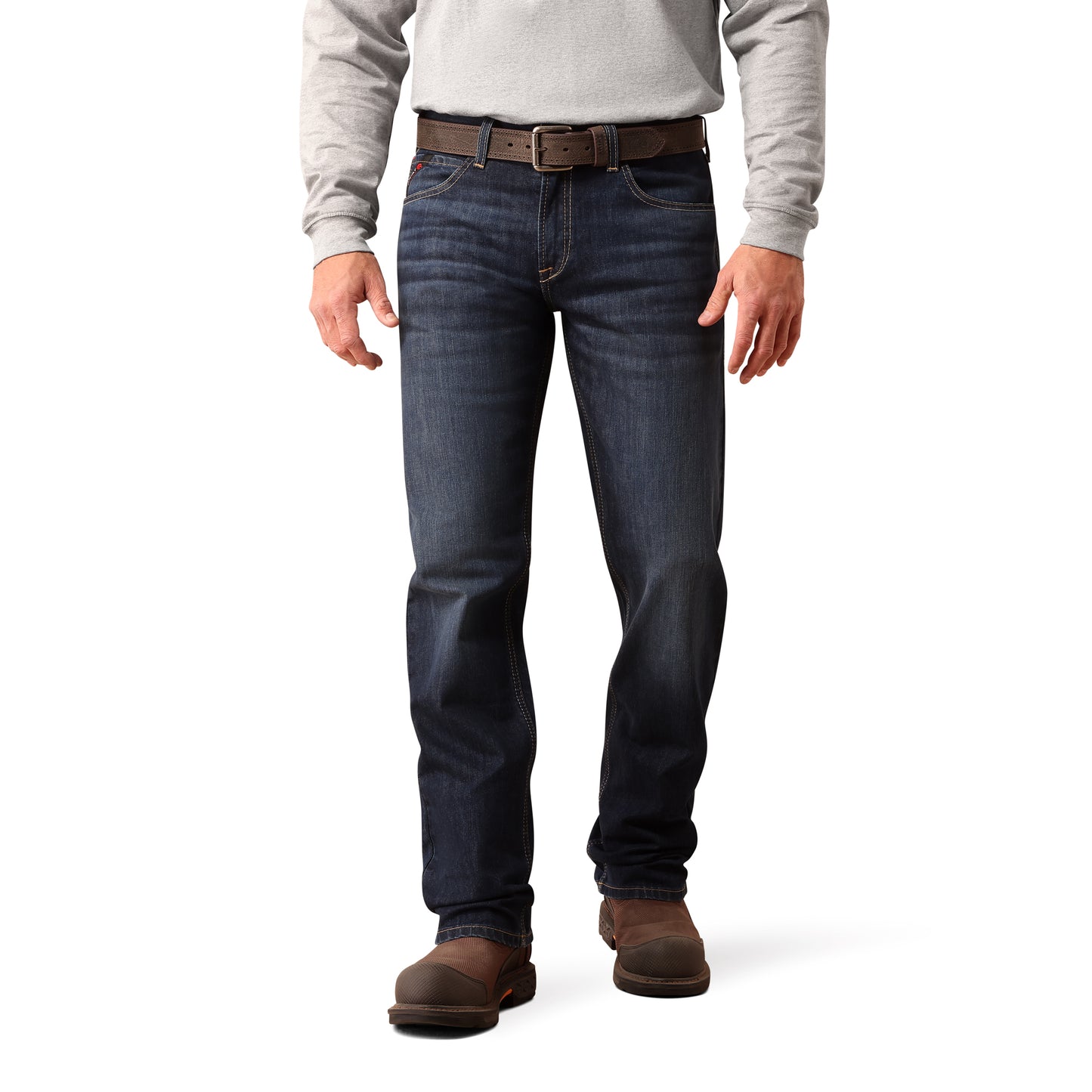 Ariat Men's FR M2 Traditional Relaxed Basic DuraStretch Boot Cut Jeans 10079002