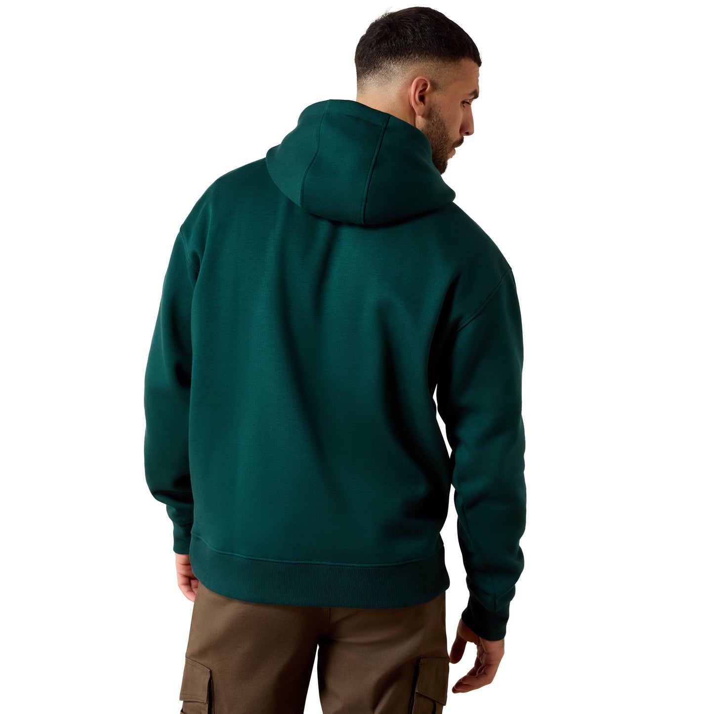 Ariat Men's Ponderosa Pine & Black Rebar Workman Graphic Hoodie 10079042