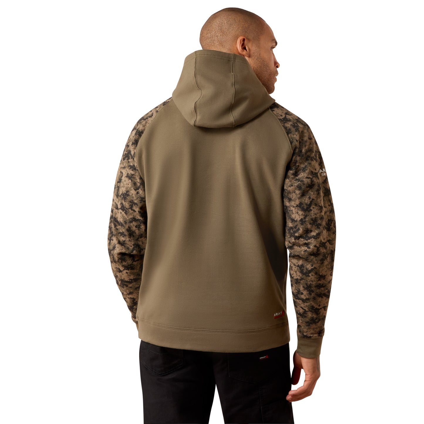 Ariat Men's  FR DuraStretch Patriot Canteen Green Hoodie 10079107