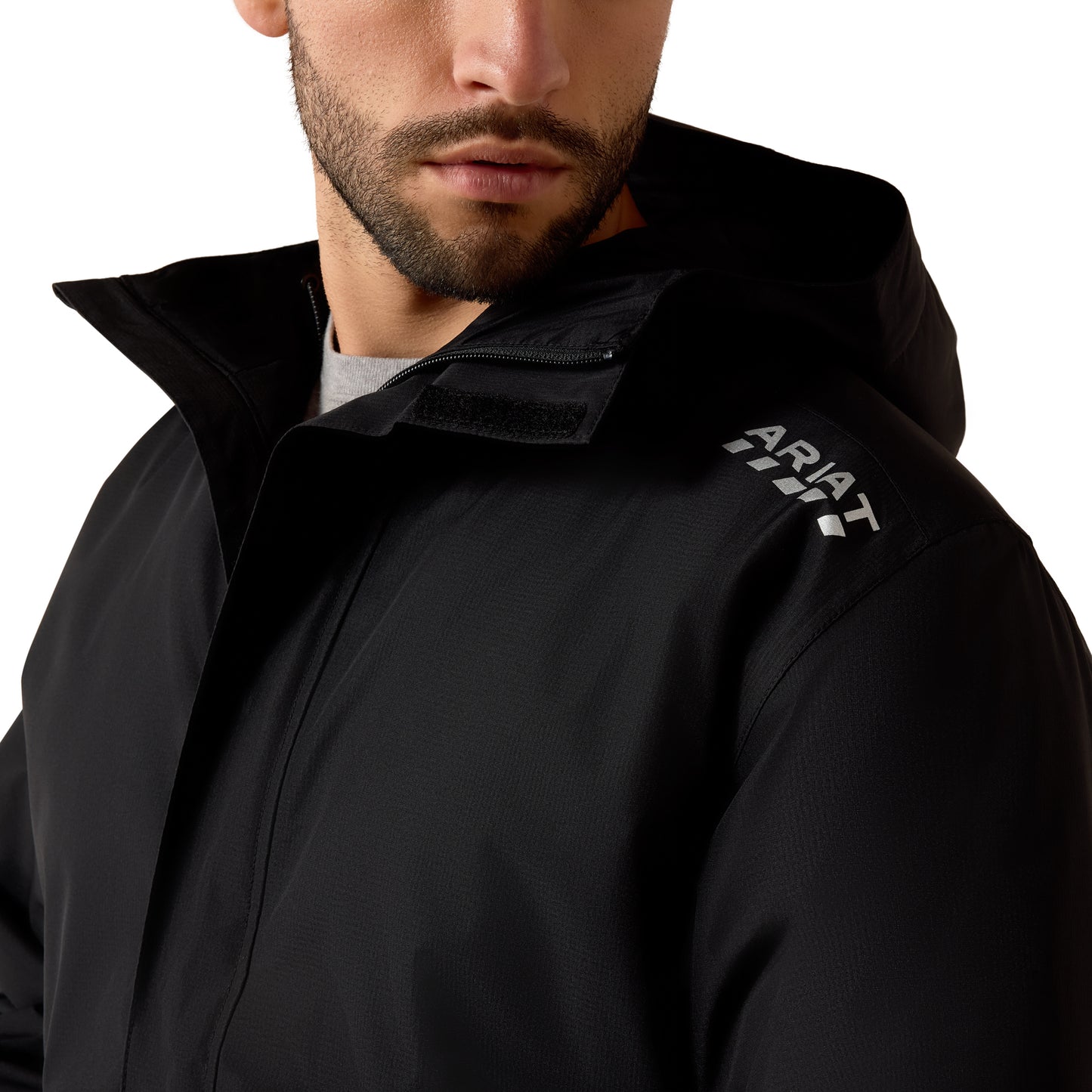 Ariat Men's Rebar Stormshell Black Waterproof Insulated Jacket 10079141