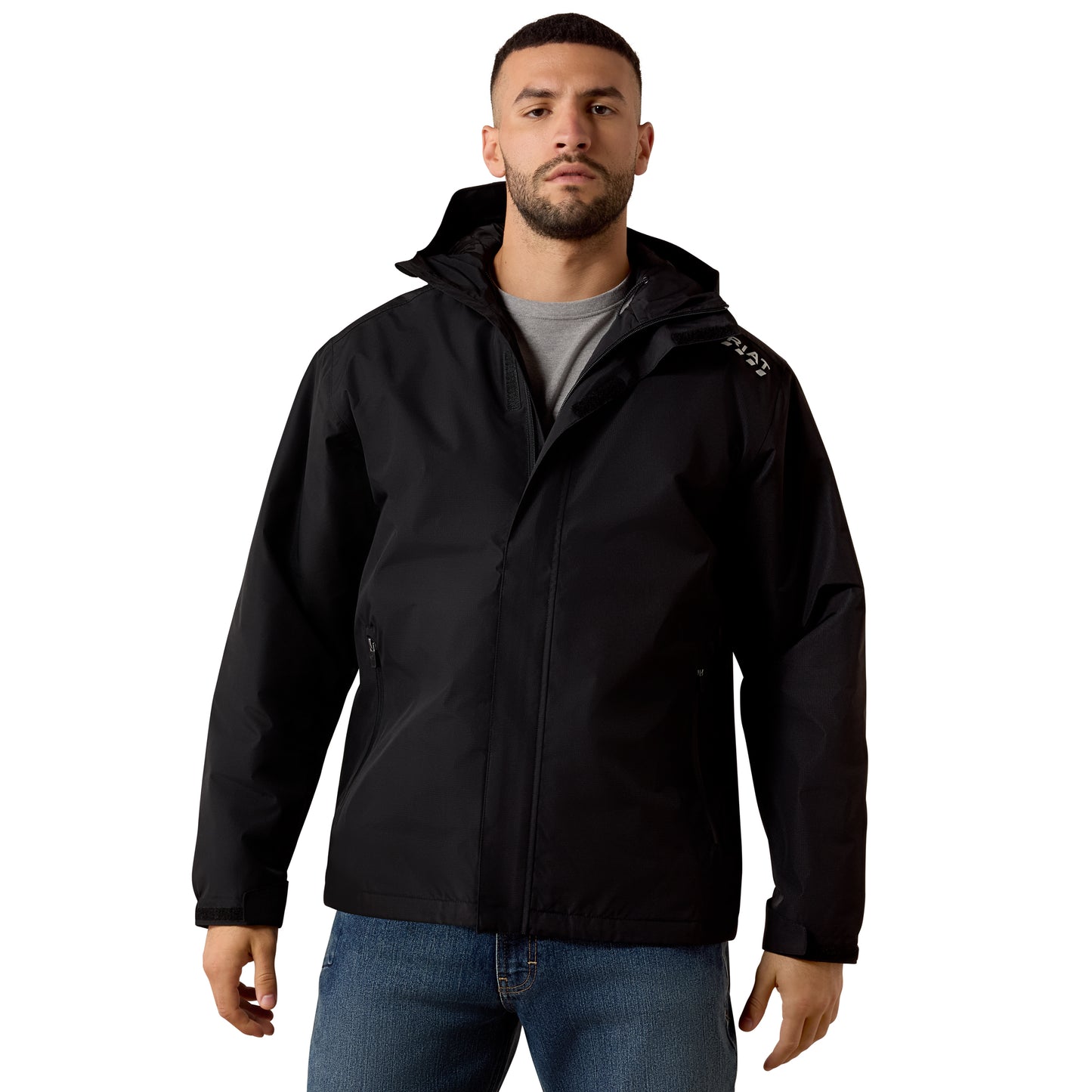 Ariat Men's Rebar Stormshell Black Waterproof Insulated Jacket 10079141