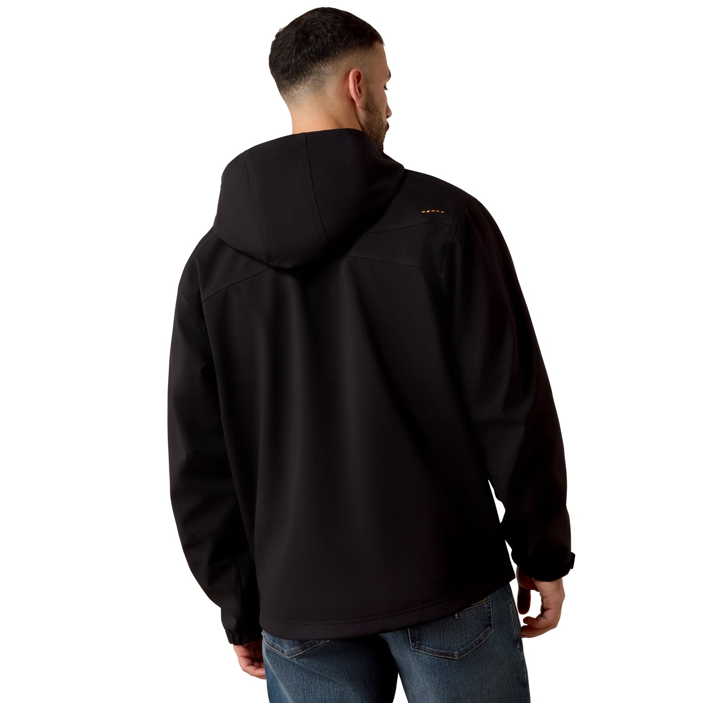 Ariat Men's Rebar Black Durastretch Utility Softshell Jacket 10079144