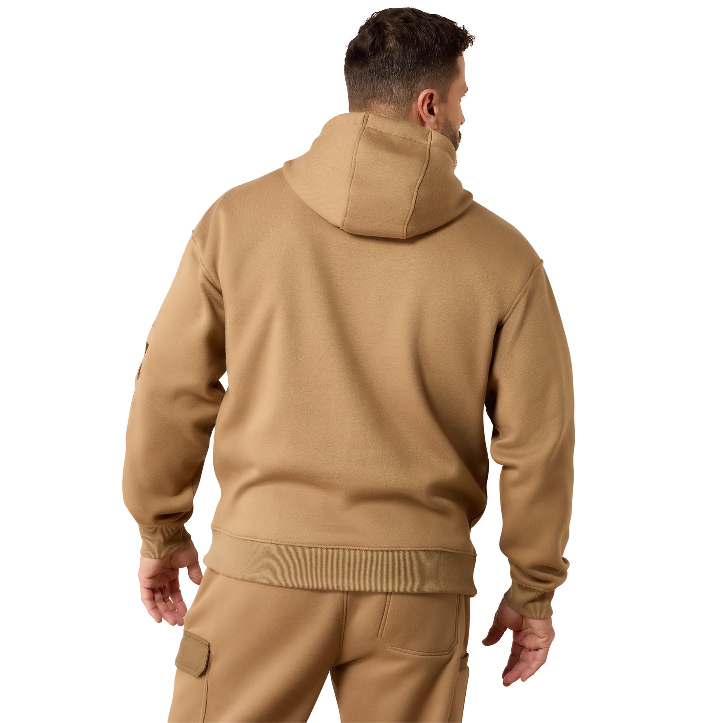 Ariat Men's Rebar Field Khaki Canteen Workman Graphic Hoodie 10079164