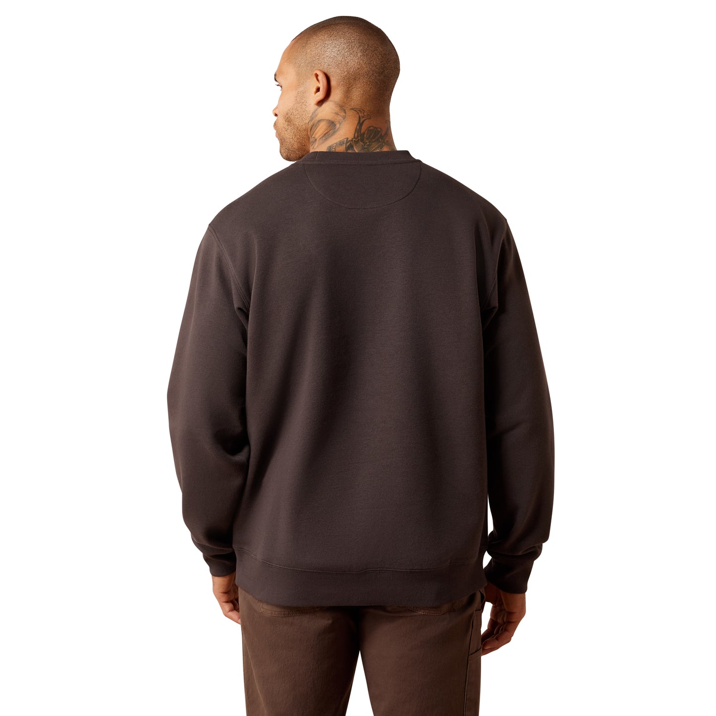 Ariat Men's Rebar Lightweight Licorice Sweatshirt 10079811