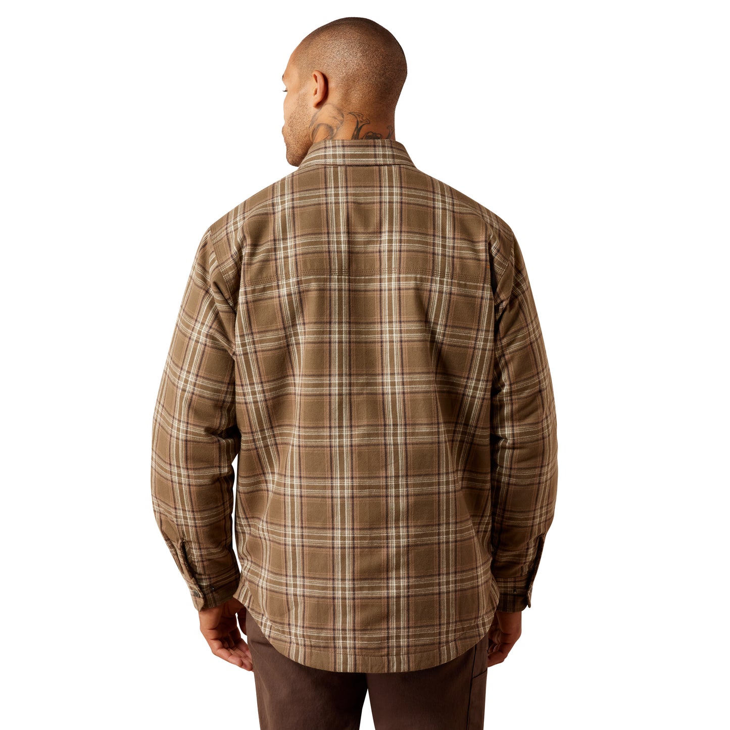 Ariat Men's Rebar Canteen Flannel Insulated Shirt Jacket 10079831