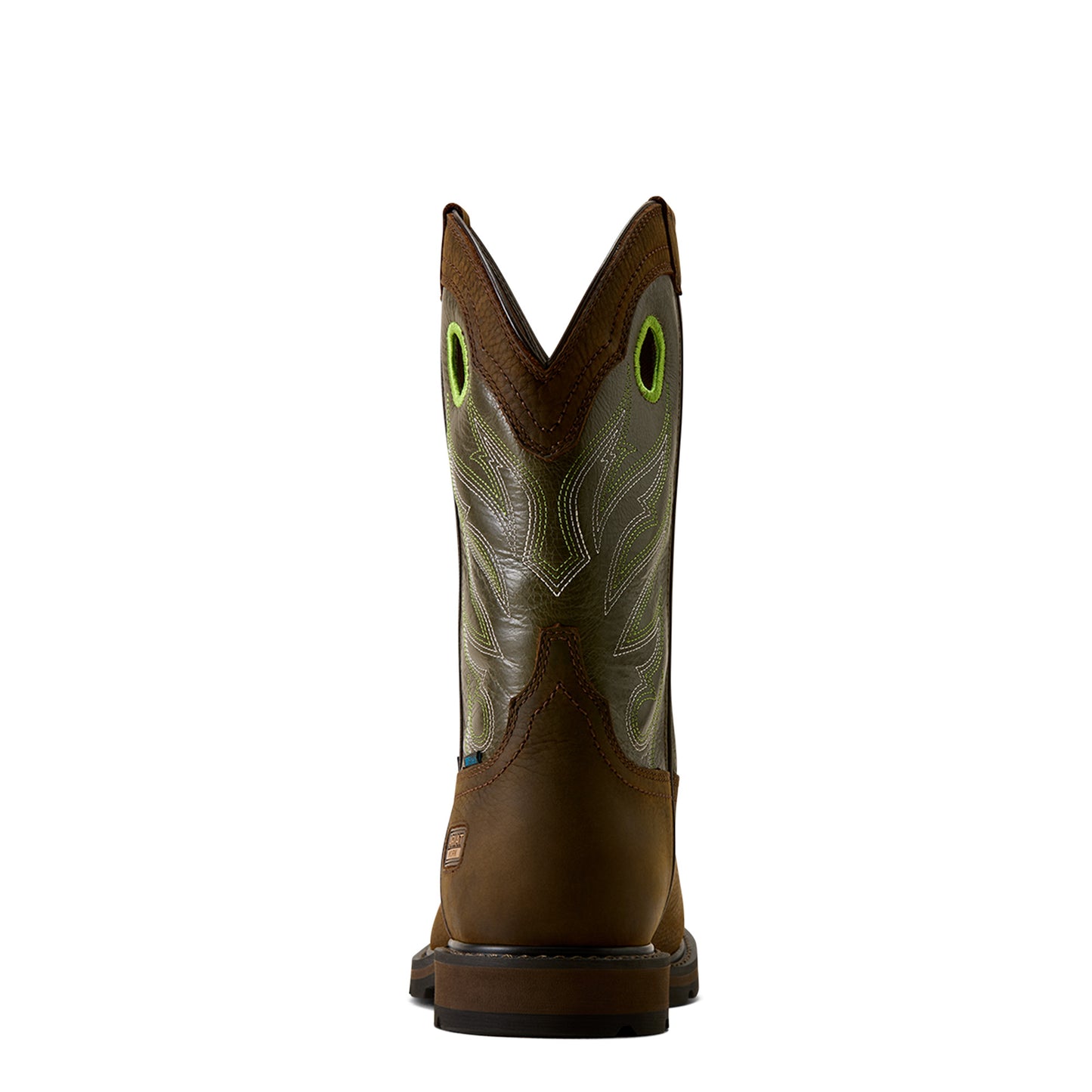 Ariat Men's Groundwork Waterproof Wide Square Steel Toe Work Boot 10082099