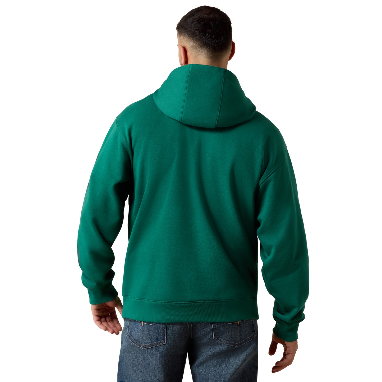 Ariat Men's Rebar Lightweight Evergreen Logo Hoodie 10082207