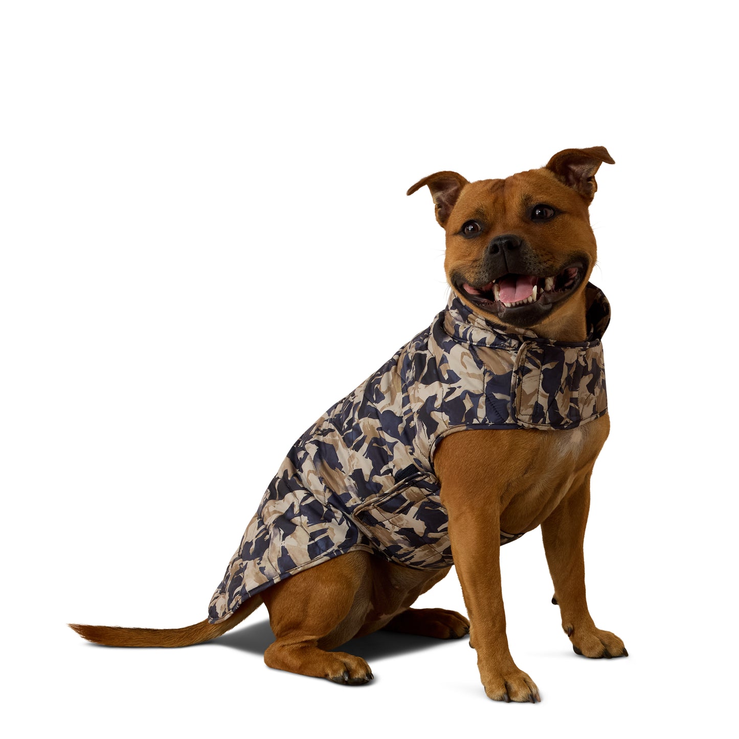 Ariat ACC Navy Coincide Print Pup Puffer Jacket 10079887
