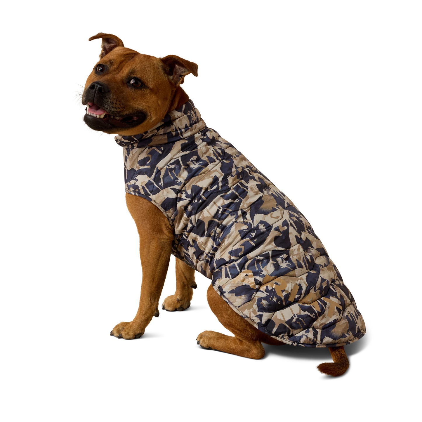 Ariat ACC Navy Coincide Print Pup Puffer Jacket 10079887