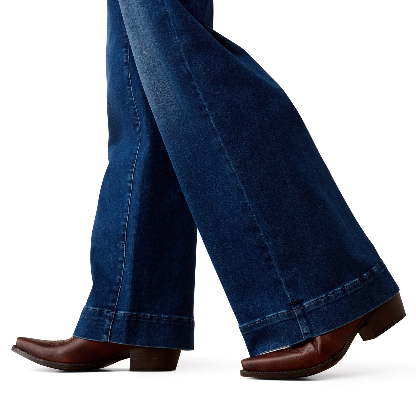 Ariat Ladies High Rise Revel Vilma Norwalk Ultrastretch Wide Leg Jeans 10078903