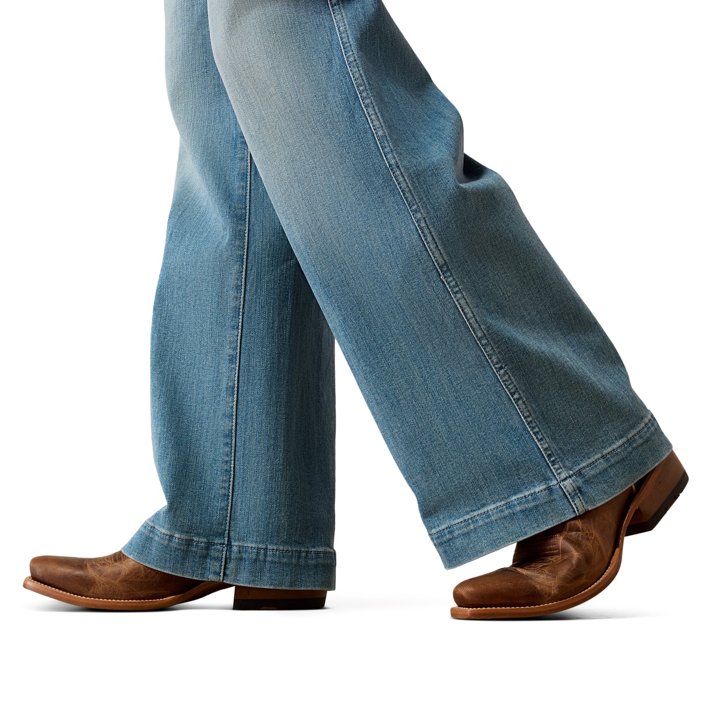 Ariat Ladies Ultra High Rise Luana Oklahoma Wide Leg Jeans 10078932