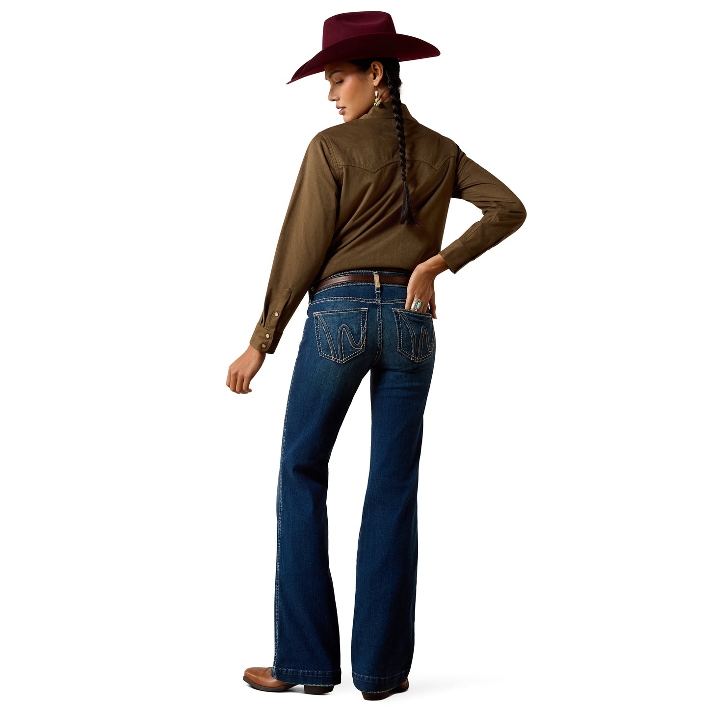 Ariat Ladies Perfect Rise Kacy Lakewood Trouser Jeans 10078947