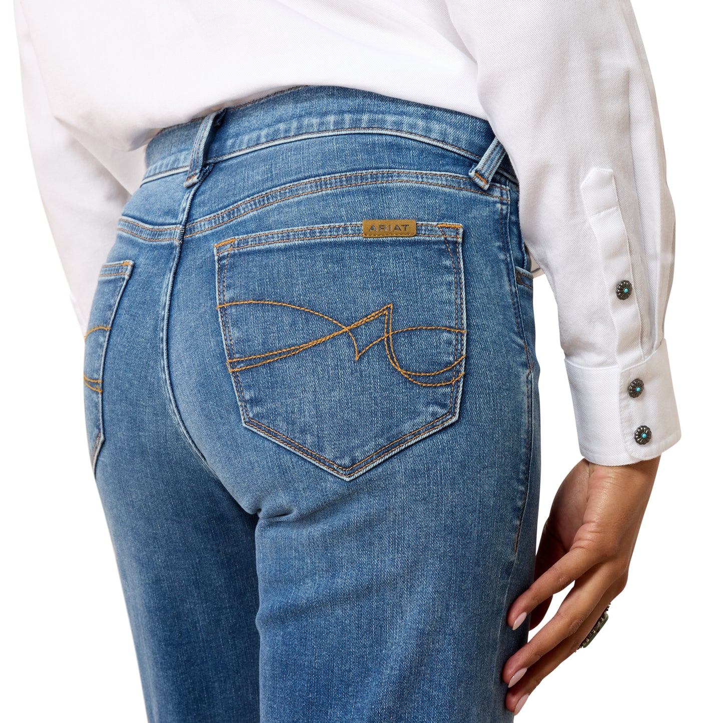 Ariat Ladies Perfect Rise Revel Vilma Sky Valley Ultrastretch Trousers 10079053