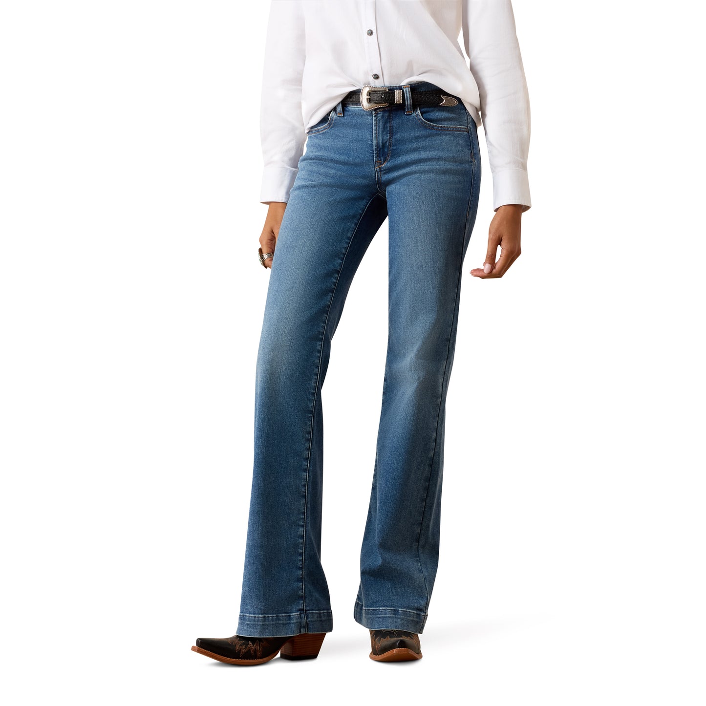 Ariat Ladies Perfect Rise Revel Vilma Sky Valley Ultrastretch Trousers 10079053
