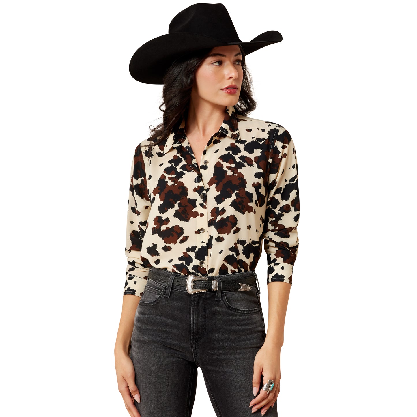 Ariat Ladies Homestyle Pony Button Down Shirt 10079289