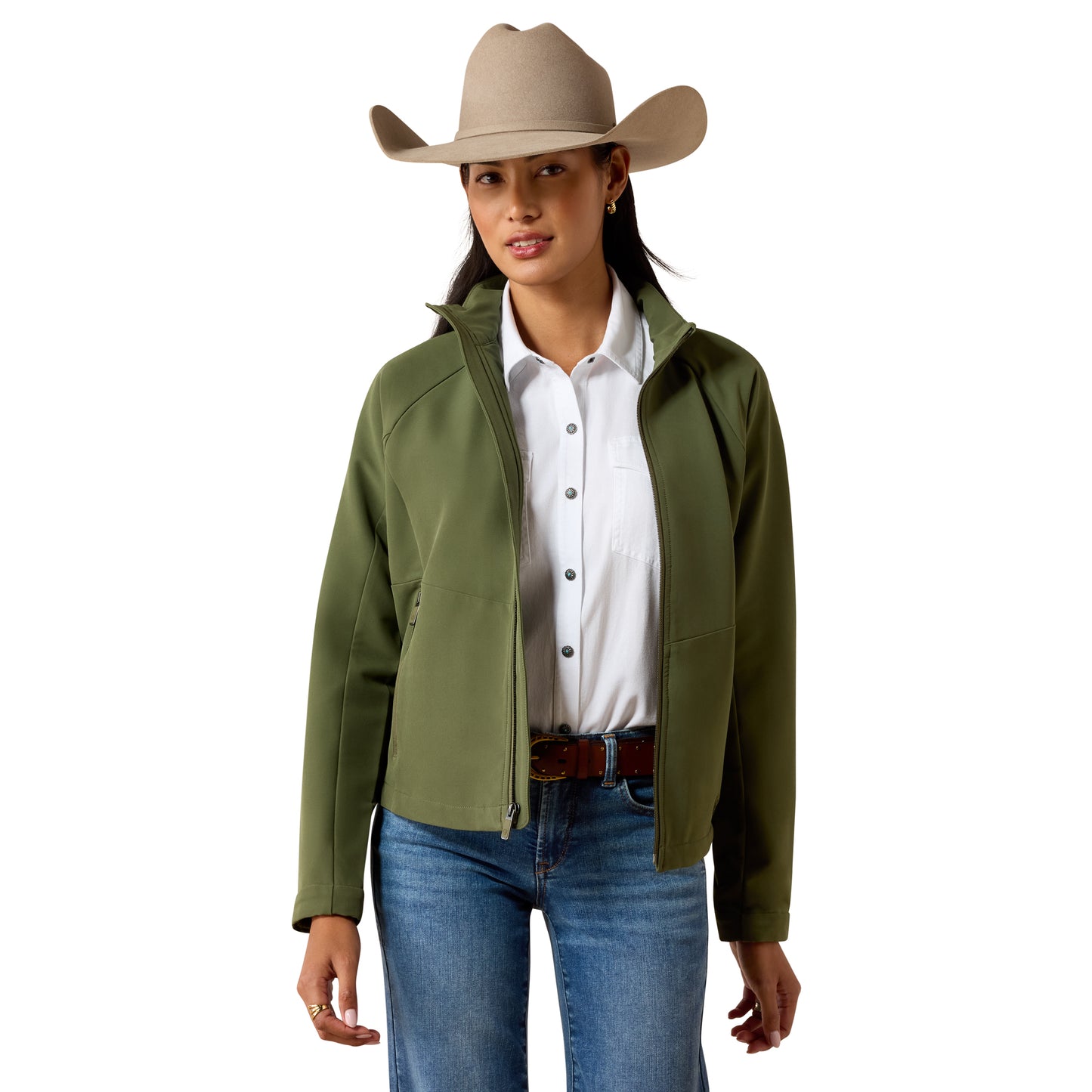 Ariat Ladies Atlas Ivy Green Jacket 10079332