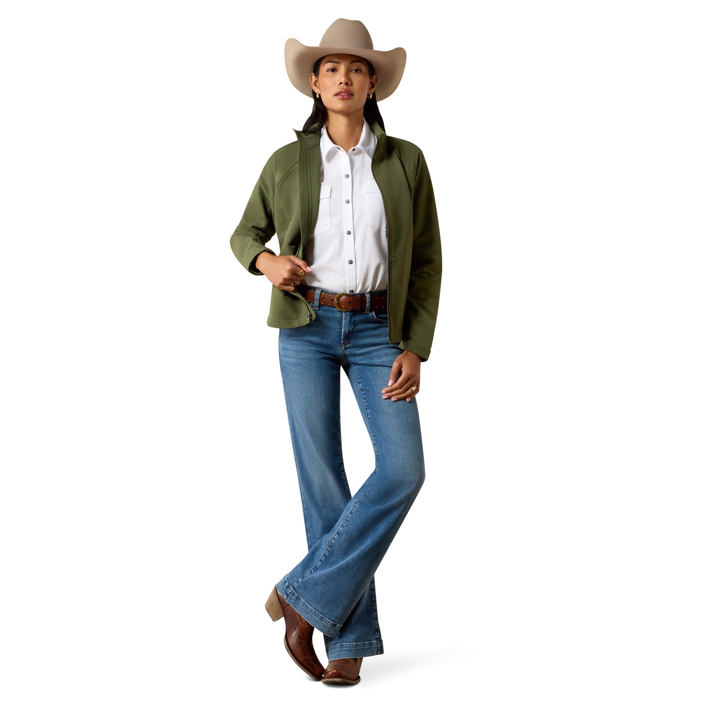 Ariat Ladies Atlas Ivy Green Jacket 10079332