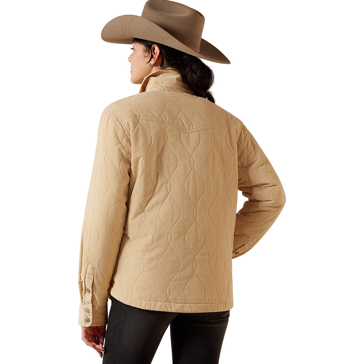 Ariat Ladies Obispo Irish Cream Lightweight Insulated Jacket 10079340