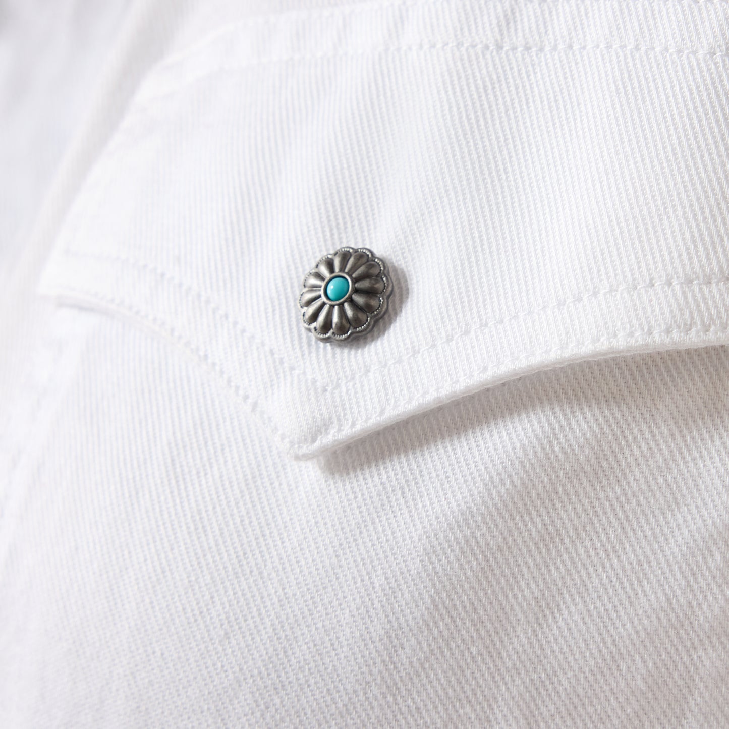 Ariat Ladies Silver Horizon White Western Snap Shirt 10079428