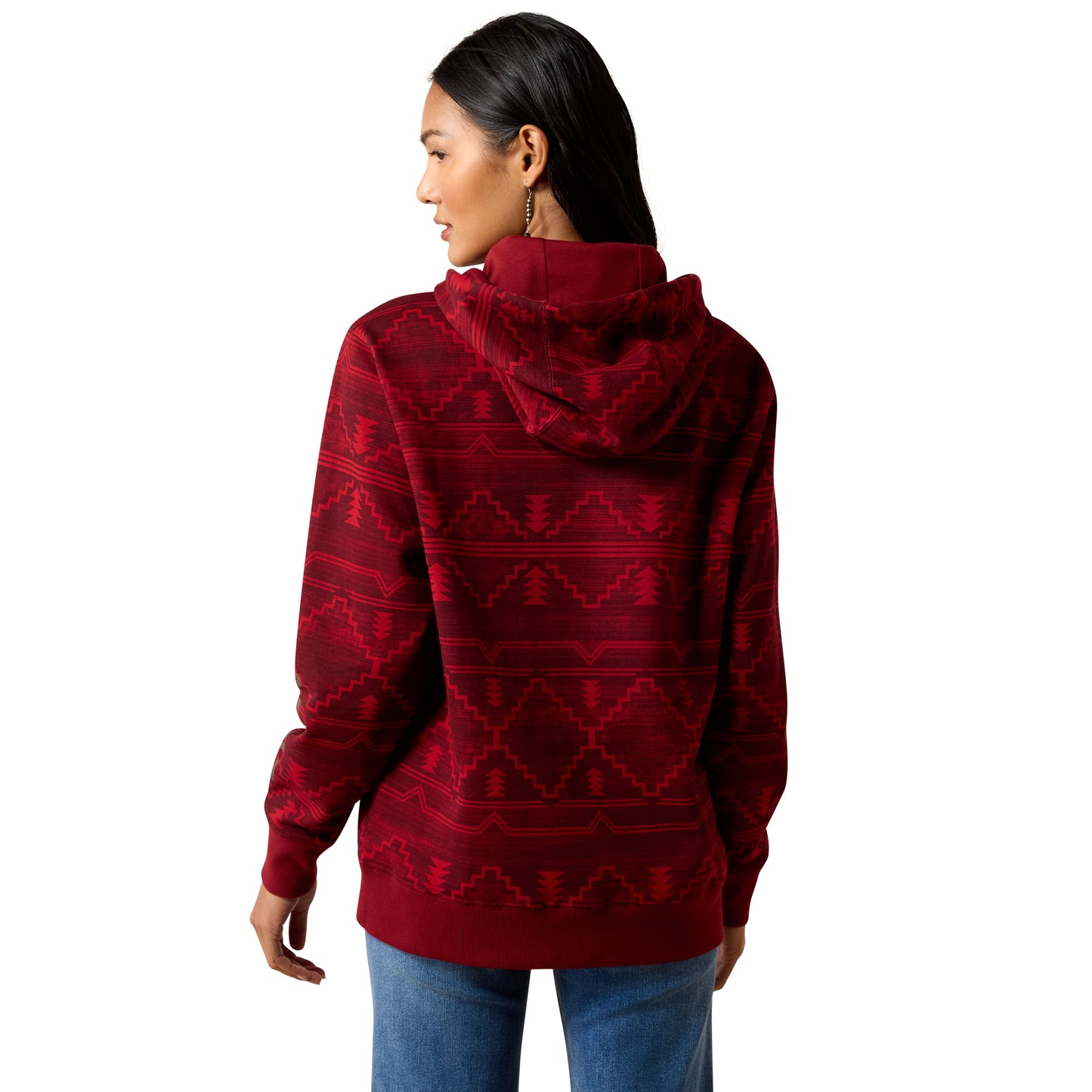 Ariat Ladies Logo 2.0 Rockwell Printed Hoodie 10079449