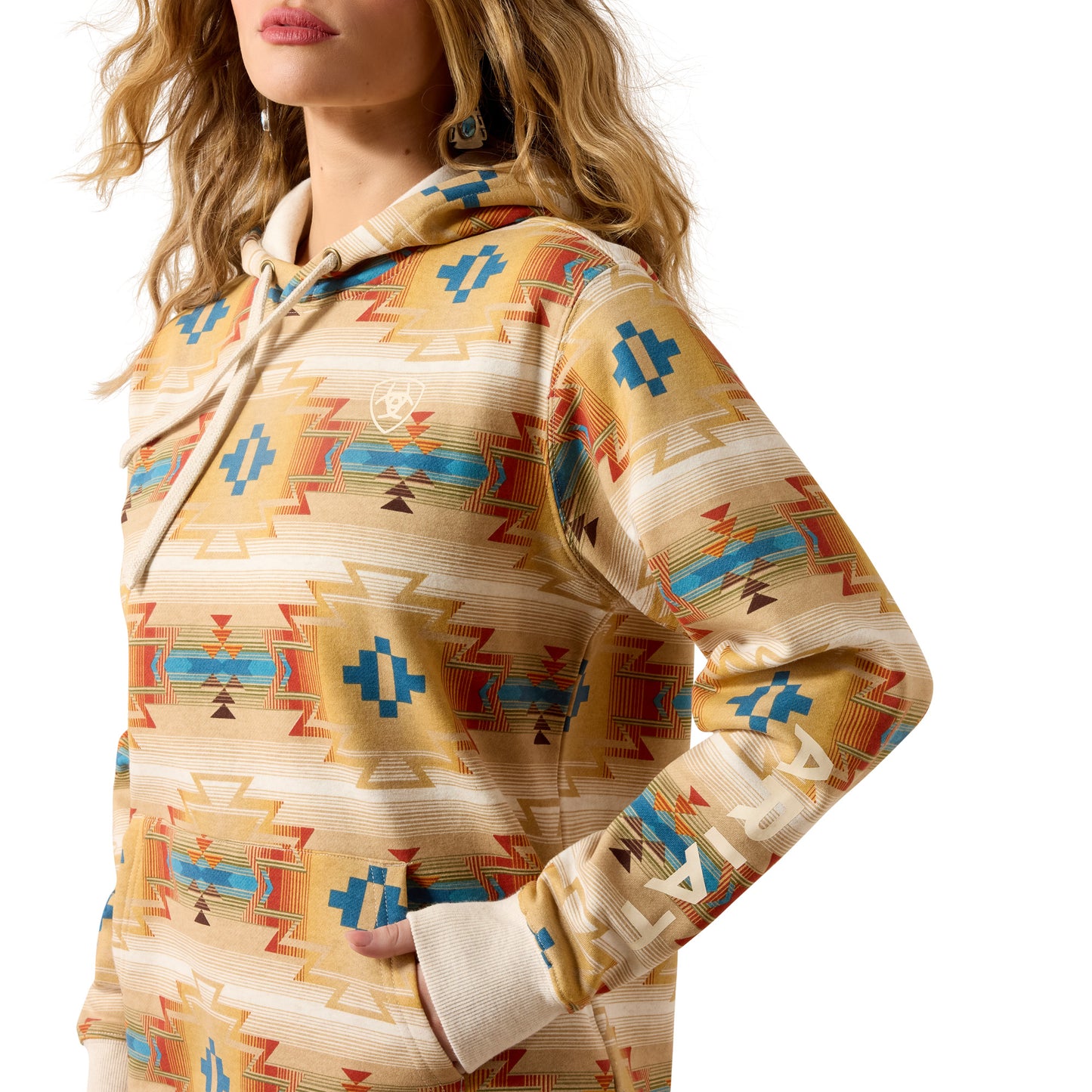 Ariat Ladies Logo 2.0 Sonoma Southwest Printed Hoodie 10079469