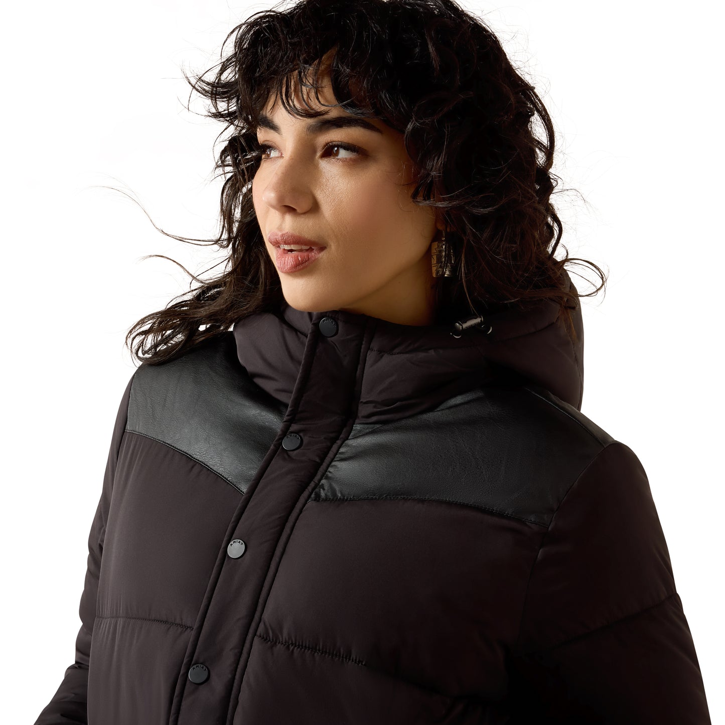 Ariat Ladies Black Frontier Puffer Jacket 10079507