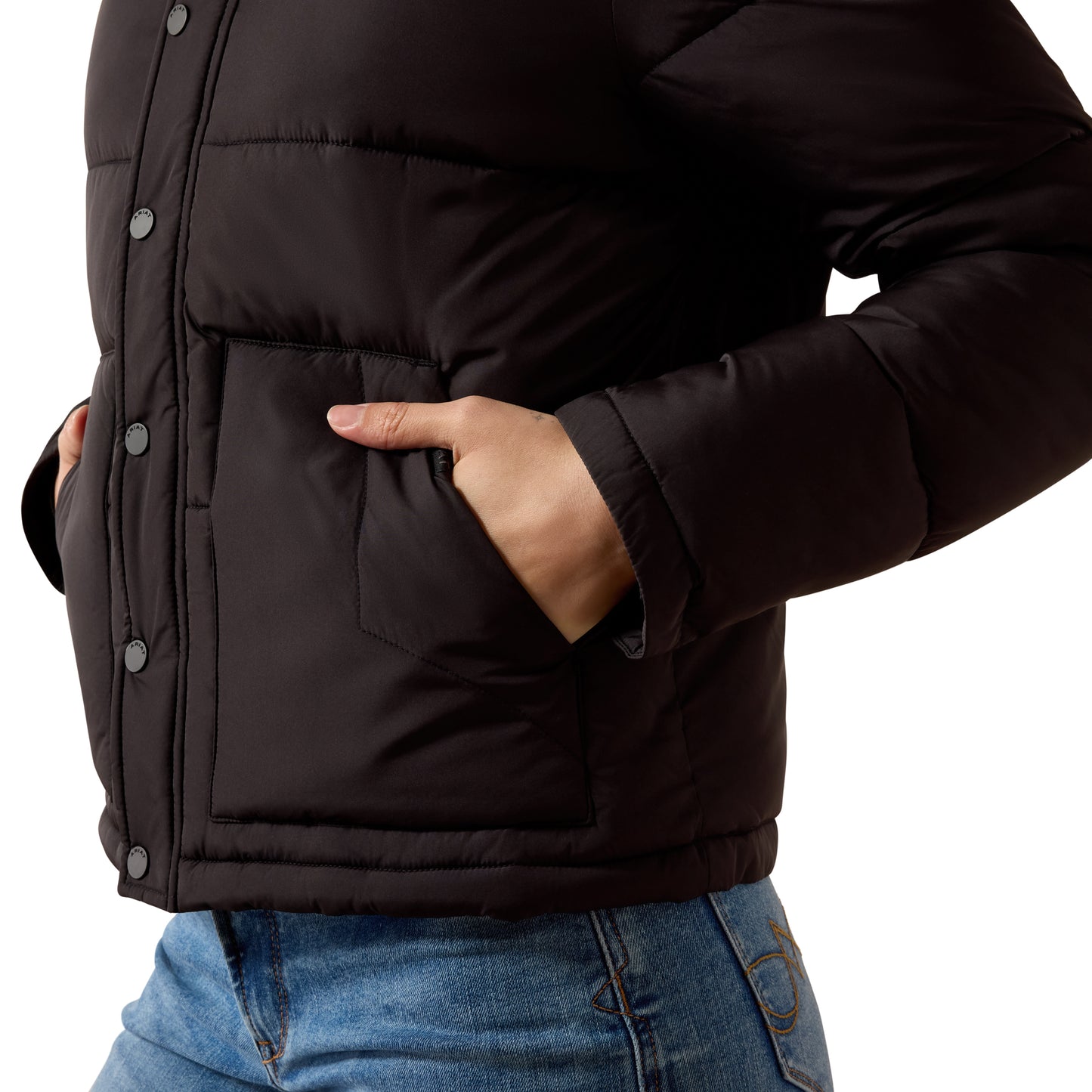 Ariat Ladies Black Frontier Puffer Jacket 10079507