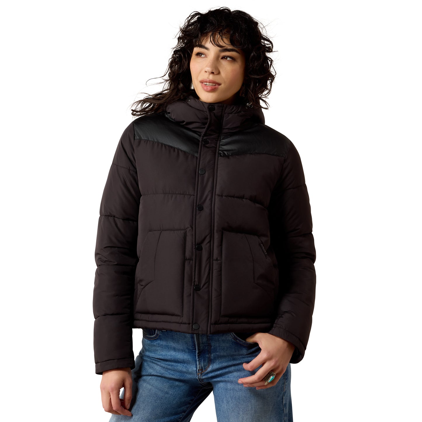 Ariat Ladies Black Frontier Puffer Jacket 10079507