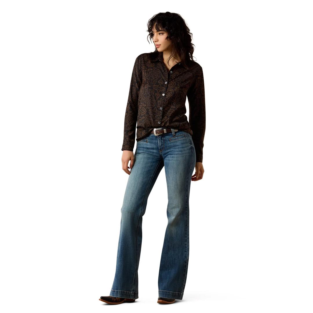 Ariat Ladies Boot Scootin Homestyle Shirt 10079527 full