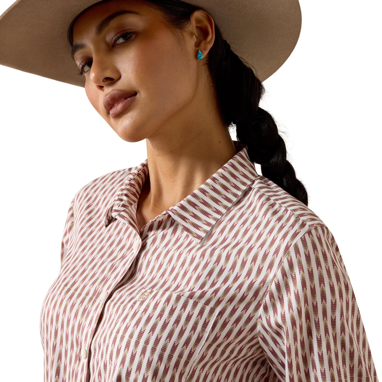 Ariat Ladies Kirby Pro Arrow Geo Print Shirt 10079539