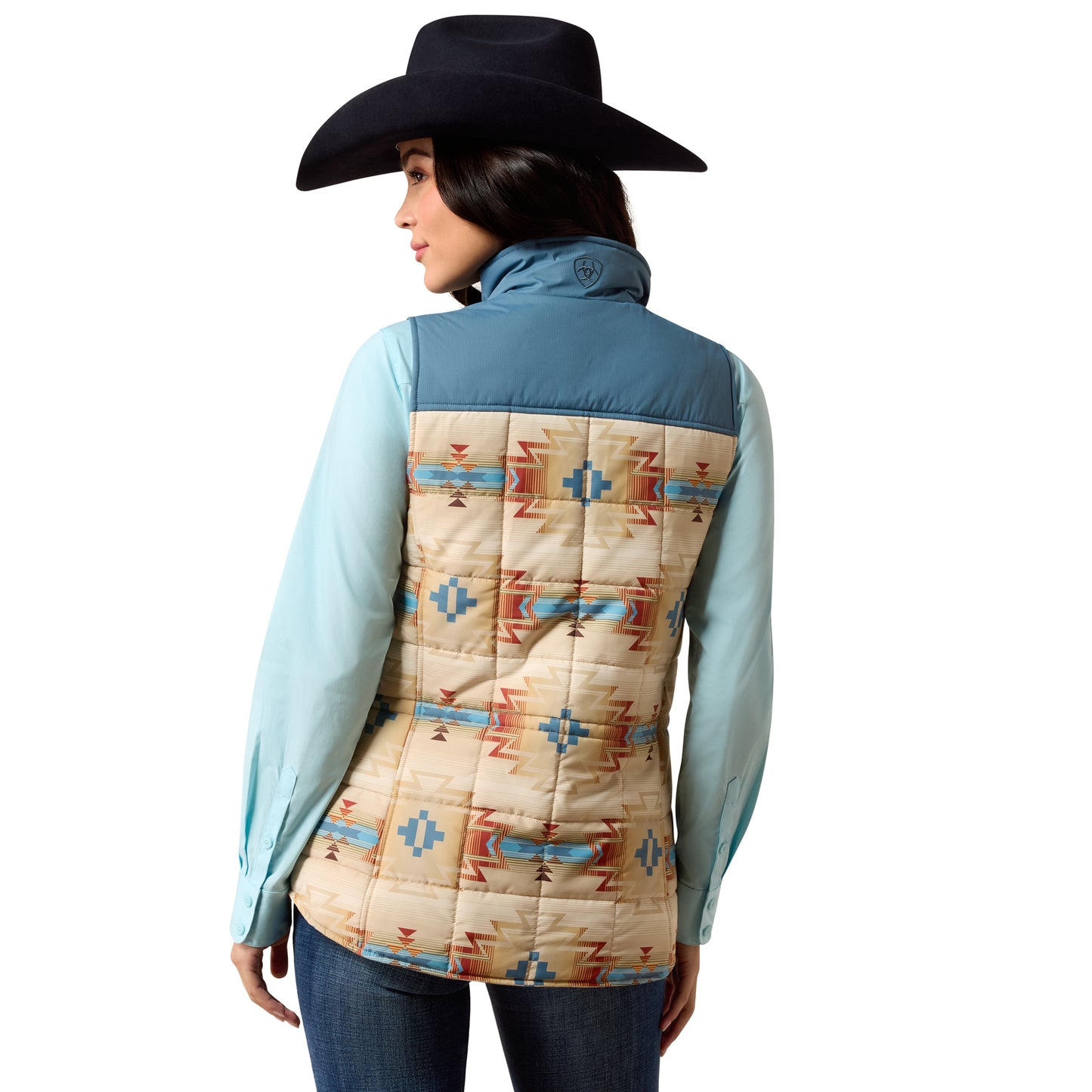 Ariat Ladies Crius Sonoma Southwest Print Insulated Vest 10079781