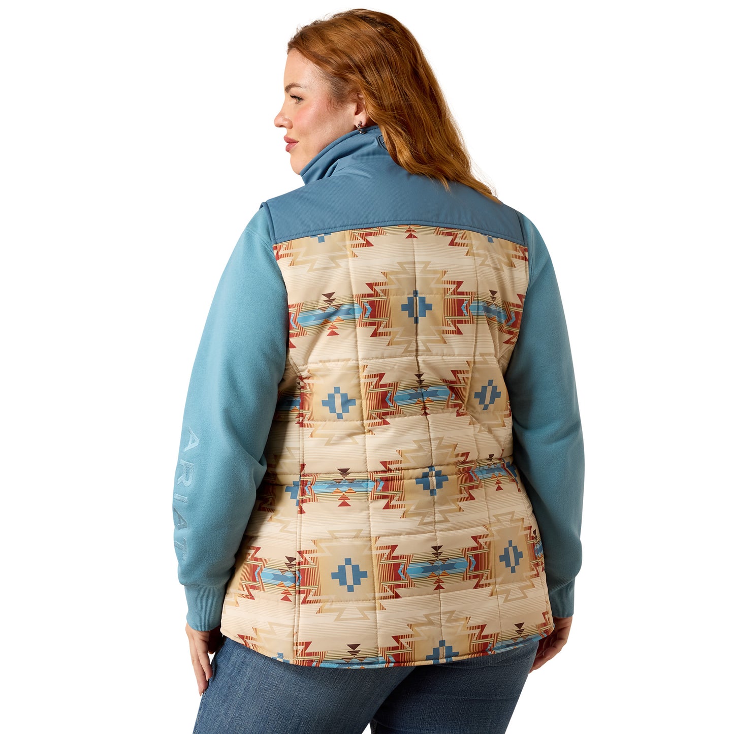 Ariat Ladies Crius Sonoma Southwest Print Insulated Vest 10079781