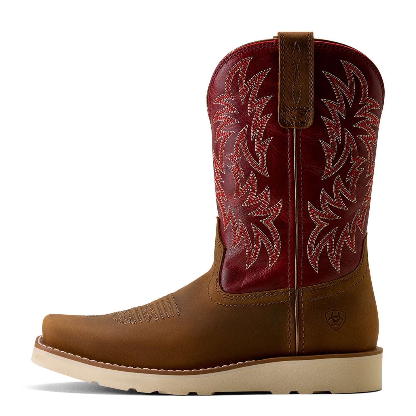 Ariat Ladies Distressed Brown Southlite Narrow Cutter Toe Western Boot 10080293