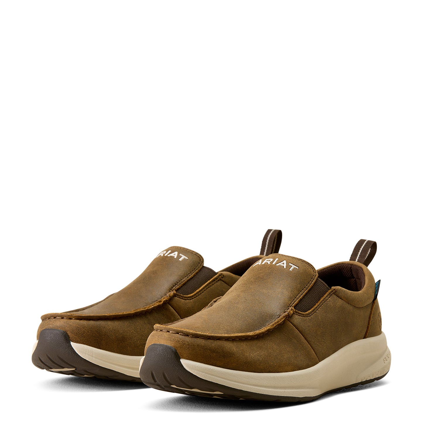 Ariat Ladies Buckeye Brown Bomber Slip On Waterproof Shoe 10080297