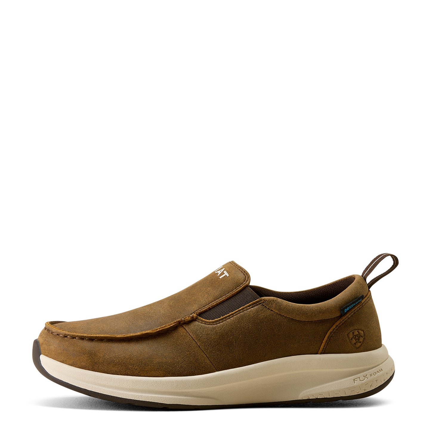 Ariat Ladies Buckeye Brown Bomber Slip On Waterproof Shoe 10080297
