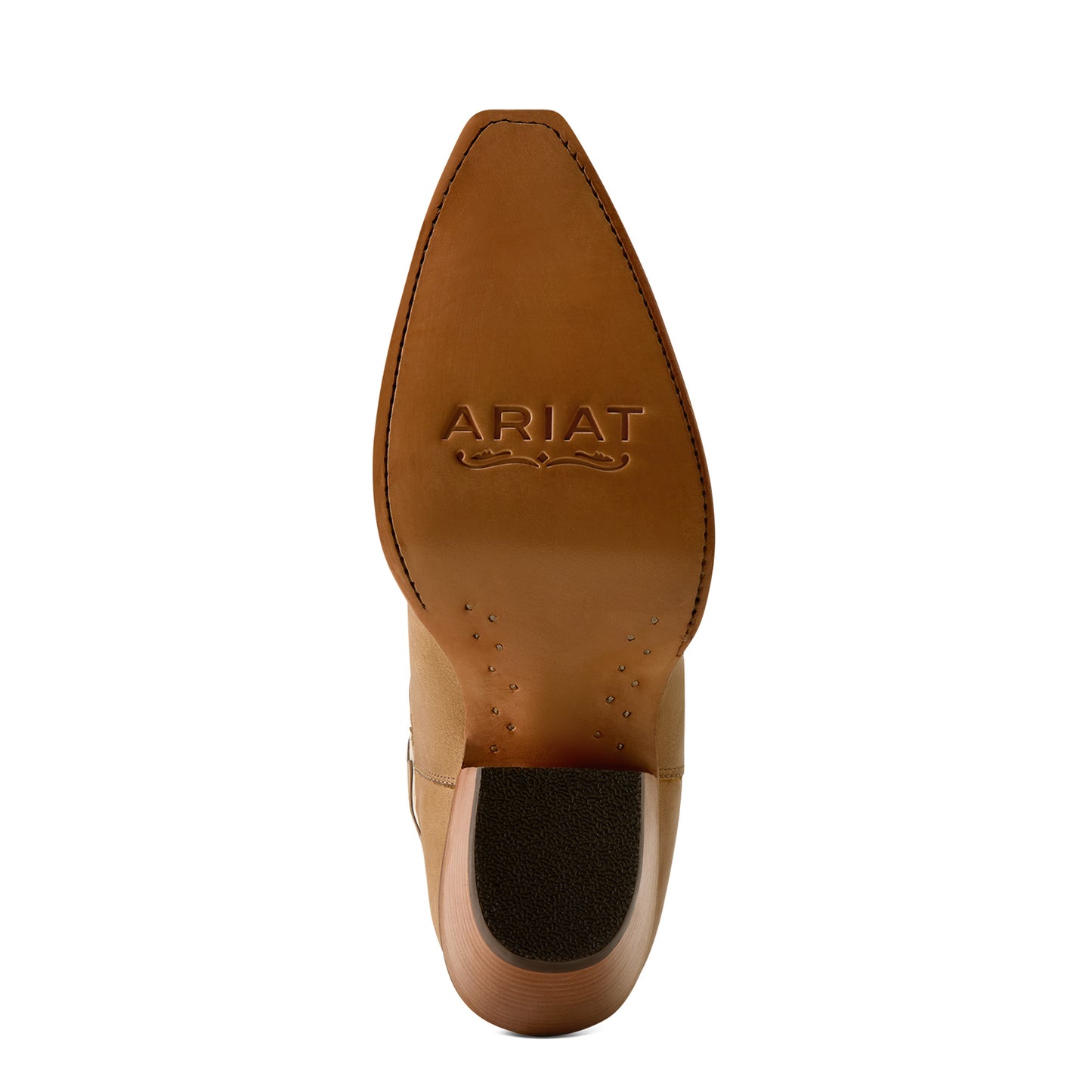 Ariat Ladies Lyra X Toe Flaxen Tan Western Boot 10080302