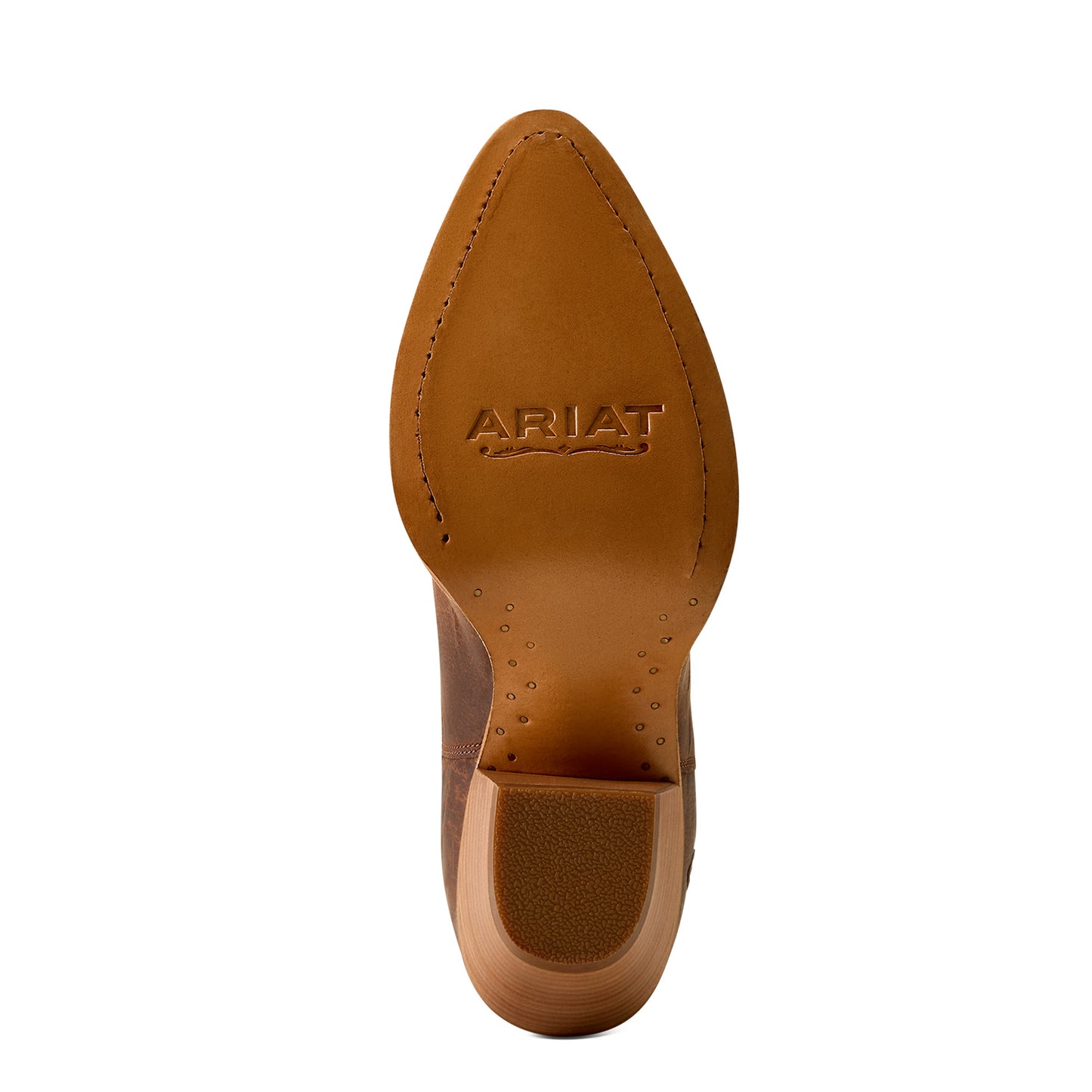 Ariat Ladies Beaux Weathered Tan J Toe Western Boot 10080307