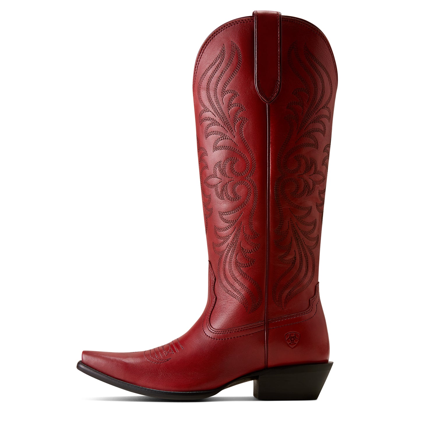 Ariat Ladies Calera Georgia Clay Leather X Toe Western Boot 10080316
