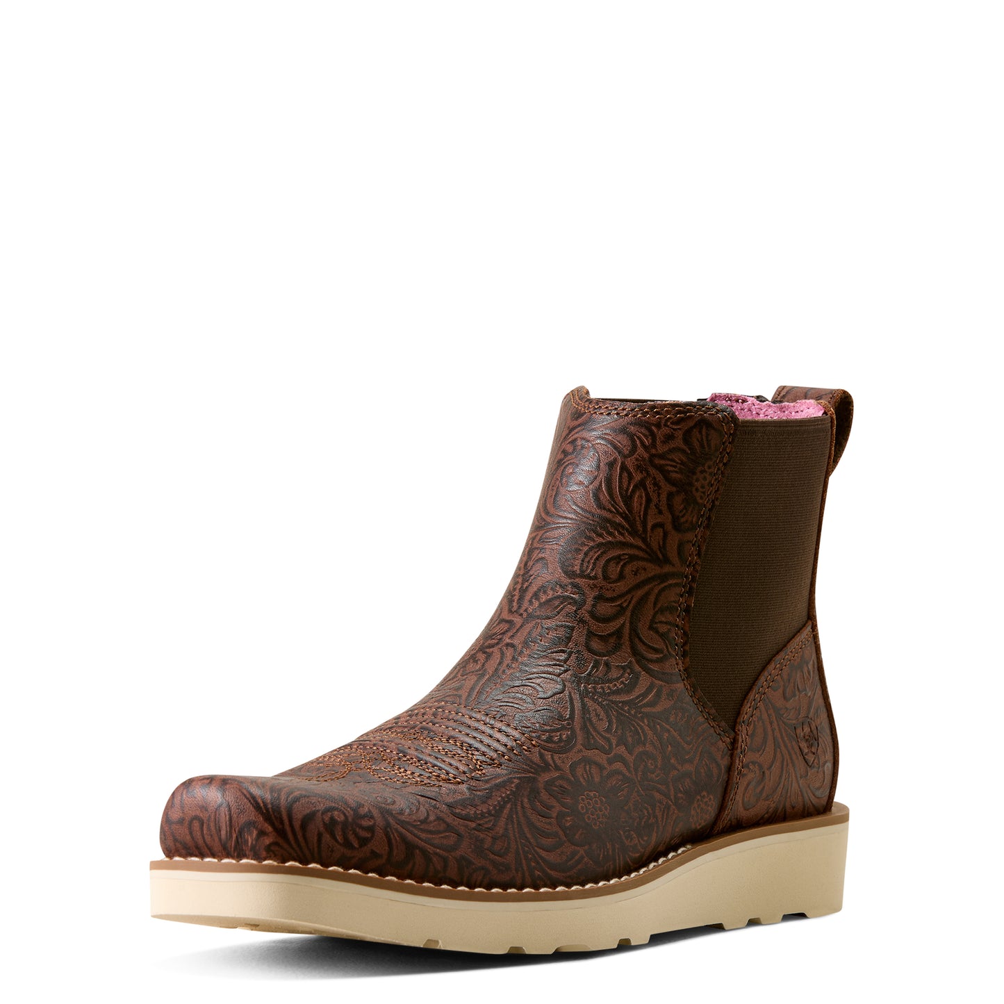 Ariat Ladies Chocolate Southlite Chelsea Narrow Cutter Toe Boot 10080322