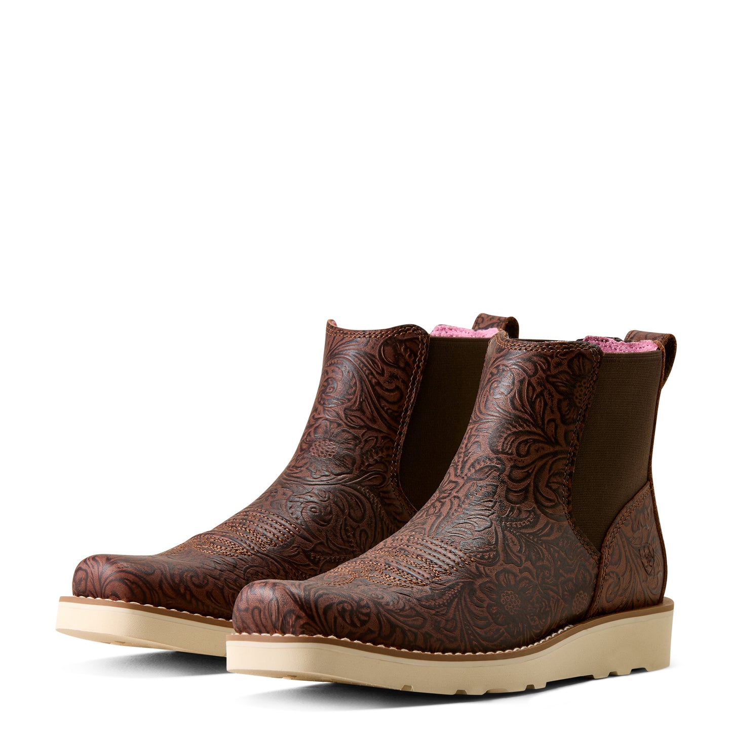 Ariat Ladies Chocolate Southlite Chelsea Narrow Cutter Toe Boot 10080322