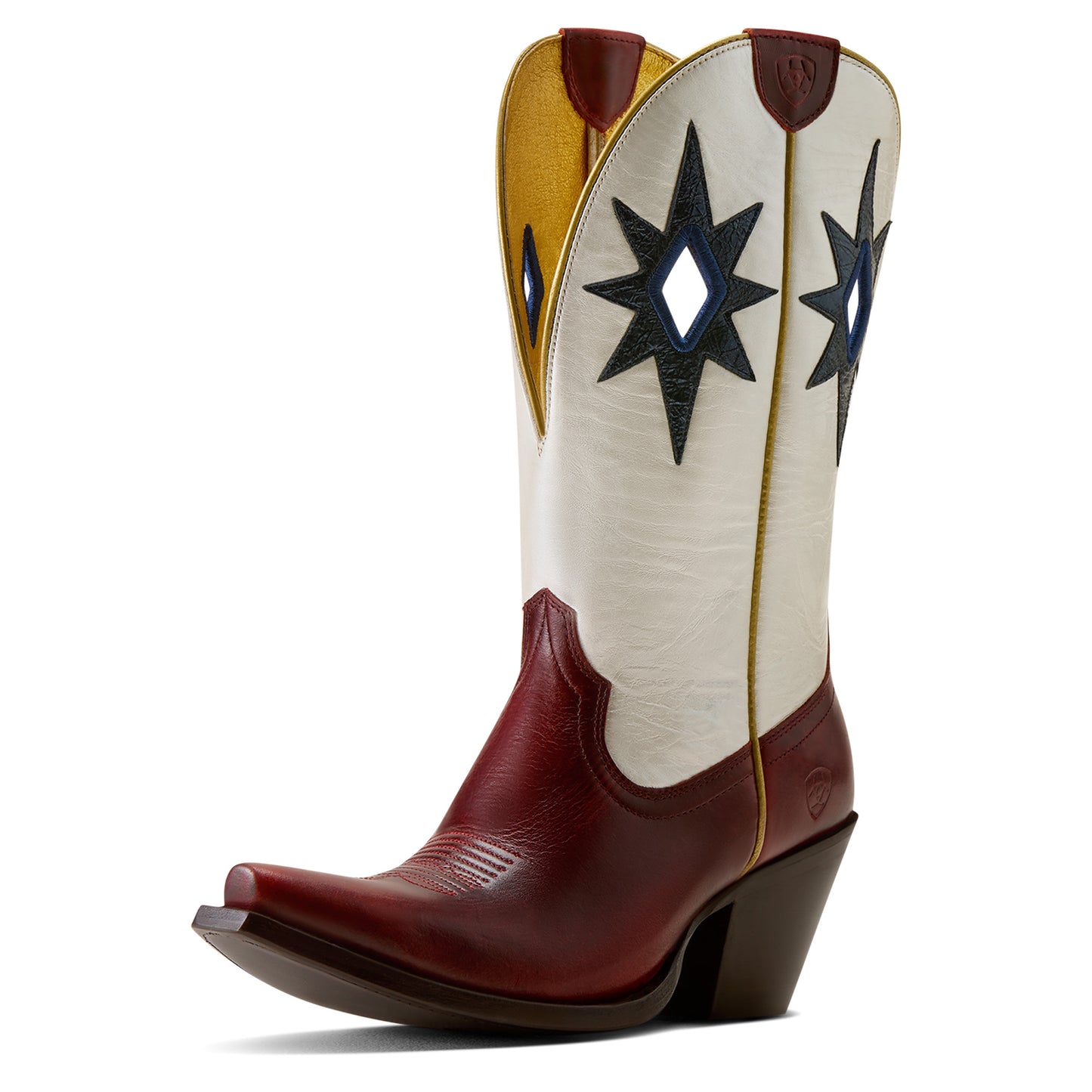 Ariat Ladies Starlight Red Alert X Toe Western Boot 10080388