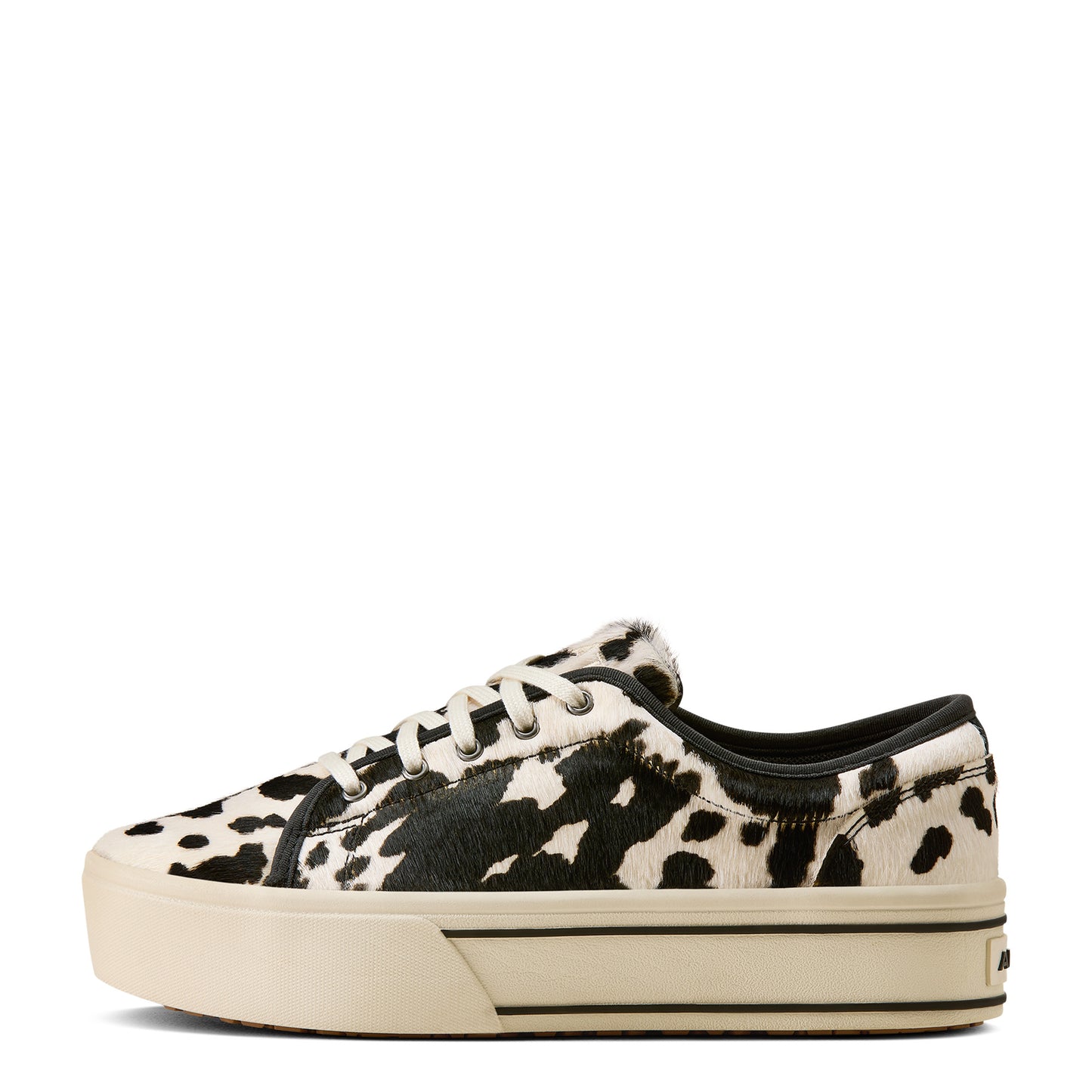 Ariat Ladies Skylar Black & White Hair On Print Shoe 10080404
