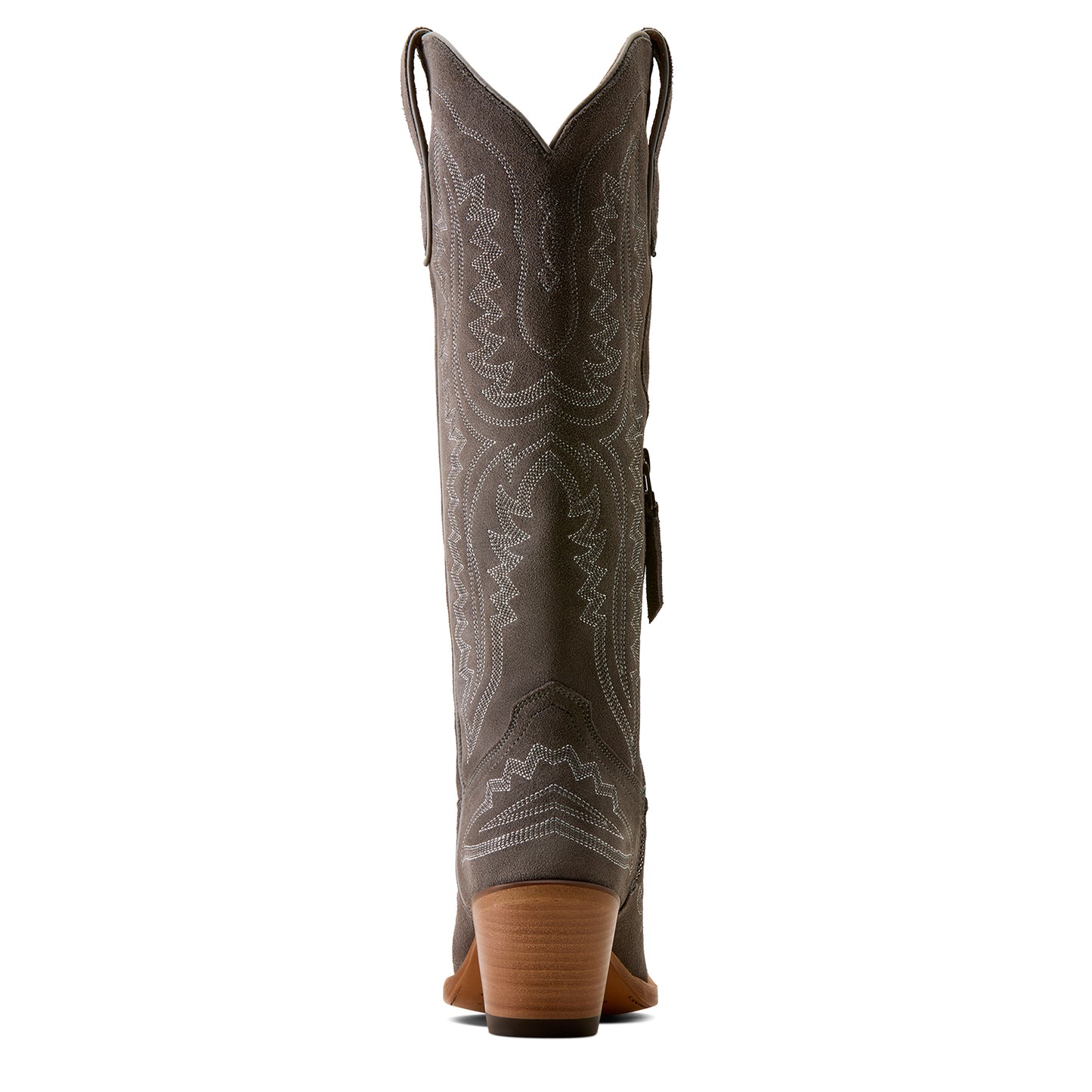 Ariat Ladies Casanova Ash Suede Leather X Toe Western Boot 10080419
